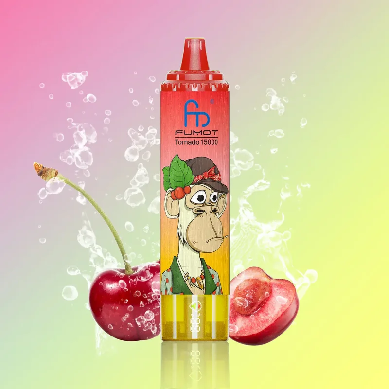 Fumot-Tornado-15000-Fizzy-Cherry-1 FUMOT 15000 Fizzy Cherry – 15000 Züge Einweg E Zigarette