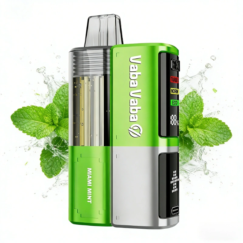 Miami Mint Vaba V50K 50000 Puffs Miami Mint Vape Kit – Pod System E Zigarette