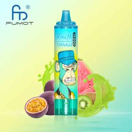 FUMOT 15000 Kiwi Passionsfrucht Guave – 15000 Züge Einweg E Zigarette