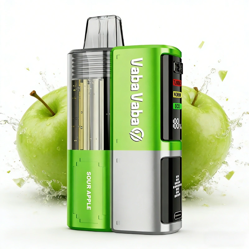 SOUR APPLE Vaba V50K 50000 Puffs Saurer Apfel Vape Kit – Pod System E Zigarette