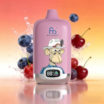 FUMOT 12000 Blaubeere Kirsche Cranberry – 12k Puffs Einweg-Vape
