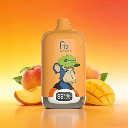 FUMOT 12000 Pfirsich Mango – 12k Einweg Vape mit 12000 Zügen