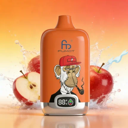 FUMOT 12000 Roter Apfel Ice – 12k Einweg Vape