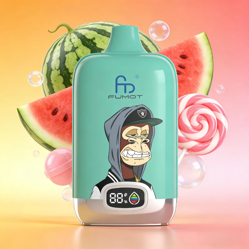 fumot-12k-vape-12000-puffs-Watermelon Bubblegum FUMOT 12000 Wassermelone Kaugummi – 12k Einweg Vape