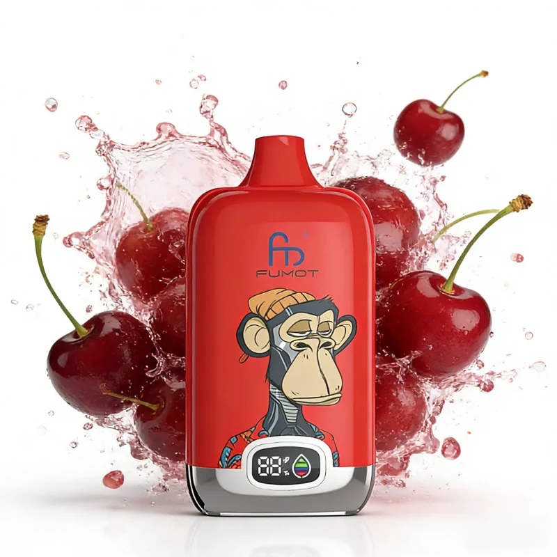fumot-12k-vape-12000-puffs-cherry FUMOT 12000 Kirsche Cherry – 12k Einweg Vape mit 12000 Zügen