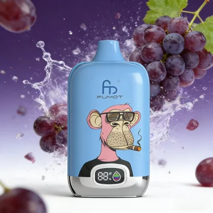 FUMOT 12000 Traube Ice – 12k Einweg Vape