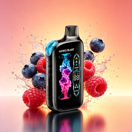 Blueberry Raspberry + Ice Mix - Waka Blast 45000 Puffs