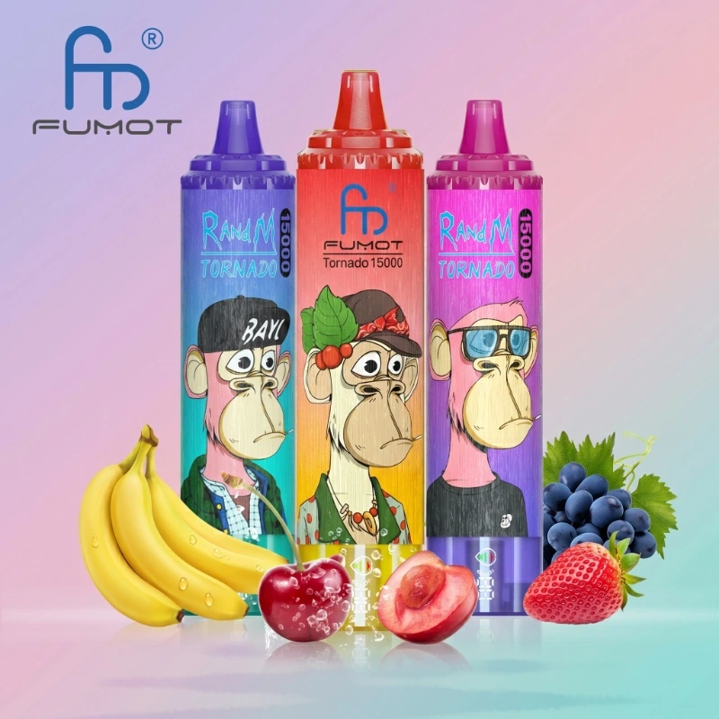 Fumot RandM Tornado 15000 Puffs 3pcs FUMOT 15000 Züge Geschmackserlebnis-Pack – 3 / 6 / 10 Stück Sortenmix | RandM Tornado 15K
