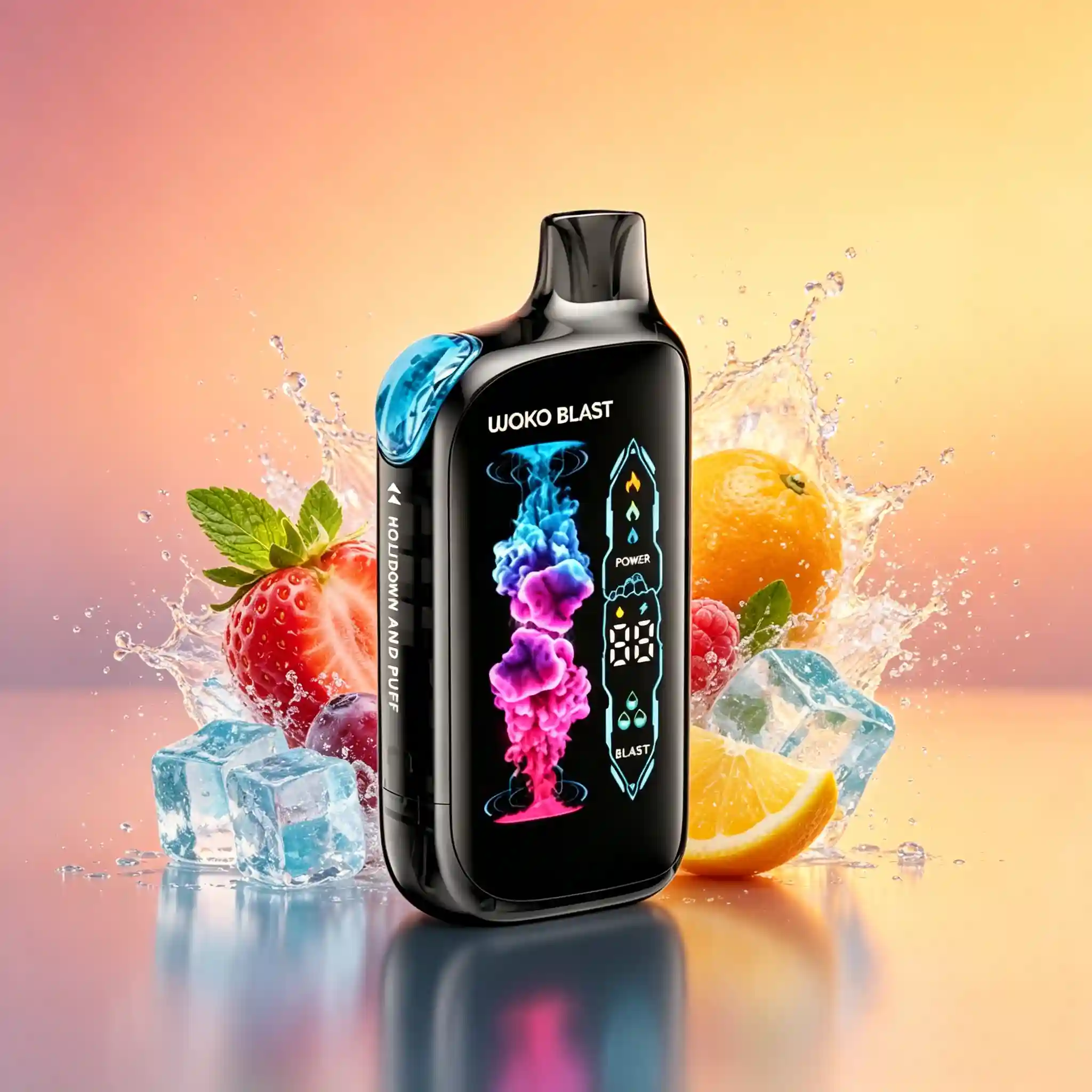 Menthol-Waka-Blast-45000-Puffs Menthol + Ice Mix - Waka Blast 45000 Puffs