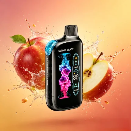 Sour Apple + Ice Mix - Waka Blast 45000 Puffs