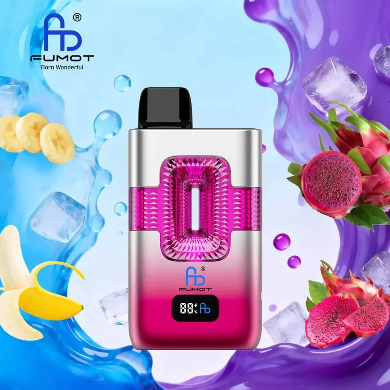 Fumot ECO 2-in-1 50000 - Banana Ice & Black Dragon Ice 1 Fumot ECO 2-in-1 50000 - Banana Ice & Black Dragon Ice