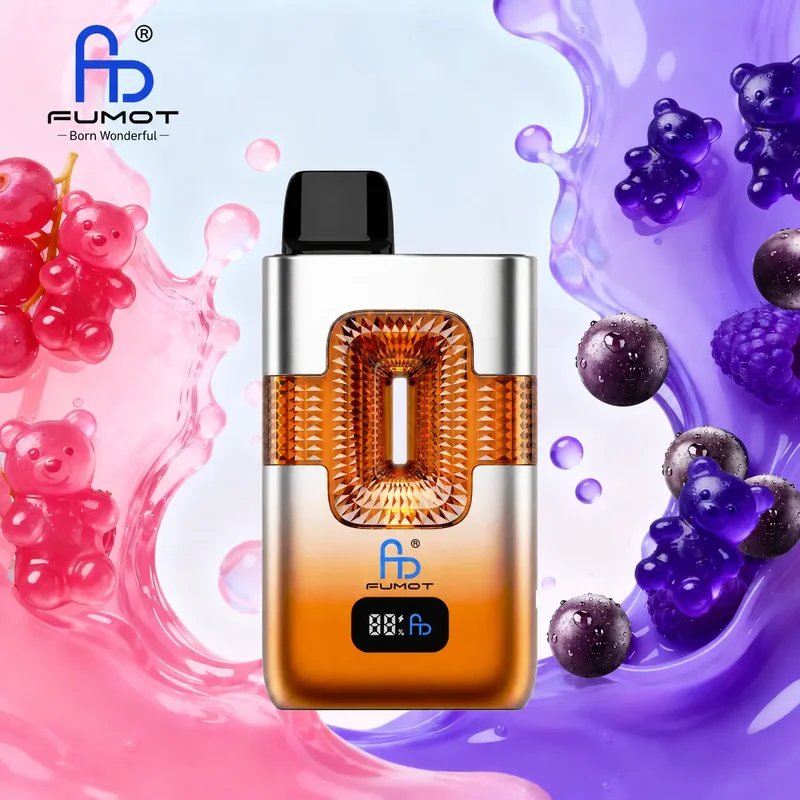 Fumot ECO 2-in-1 50000 - Grape Gummy Bear & Strawberry Gummy Bear