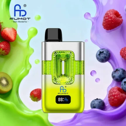 Fumot ECO 2-in-1 50000 - Strawberry Kiwi & Blueberry Sour Raspberry