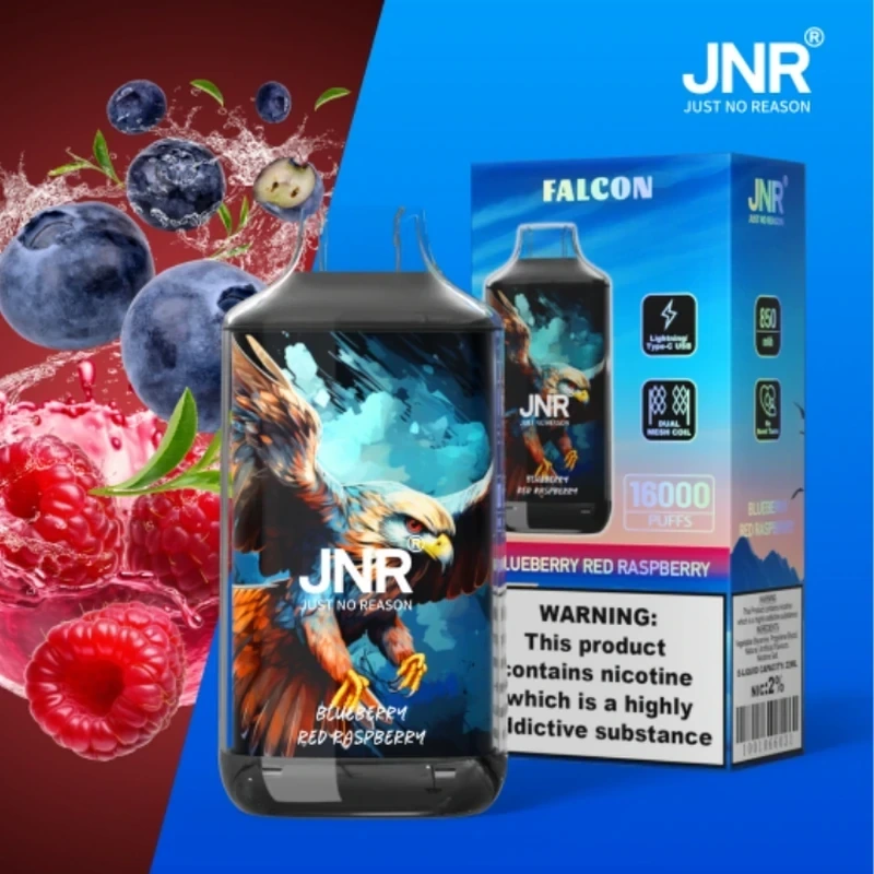 JNR Falcon 16000 – Blueberry Red Raspberry JNR Falcon 16000 Blueberry Red Raspberry