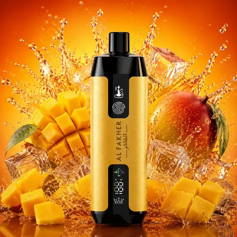 Al Fakher Crown Bar Sound 12K – 12000 Züge – Cool Mango Al Fakher Crown Bar Sound 12K Cool Mango