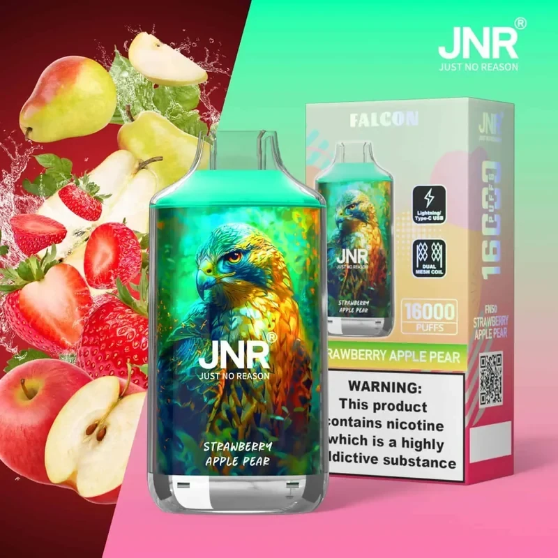 JNR Falcon 16000 – Strawberry Apple Pear JNR Falcon 16000 Strawberry Apple Pear