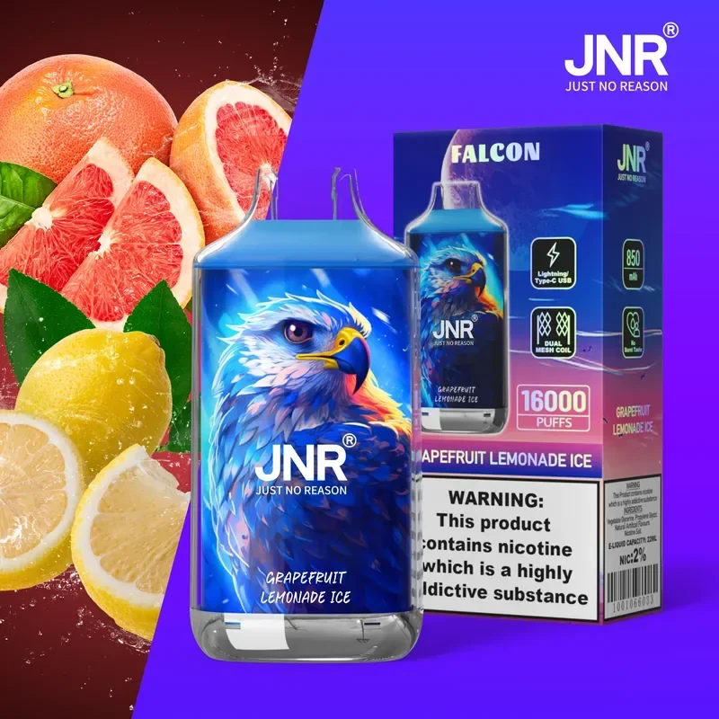 JNR Falcon 16000 – Grapefruit Lemonade Ice JNR Falcon 16000 Grapefruit Lemonade Ice