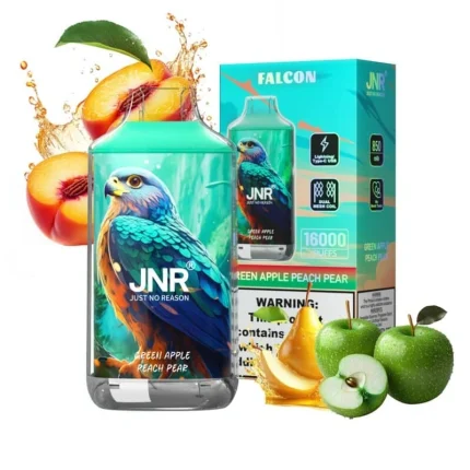 JNR Falcon 16000 Green Apple Peach Pear