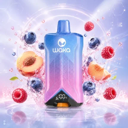 WAKA VOJO 60000 Peach Blue Raspberry