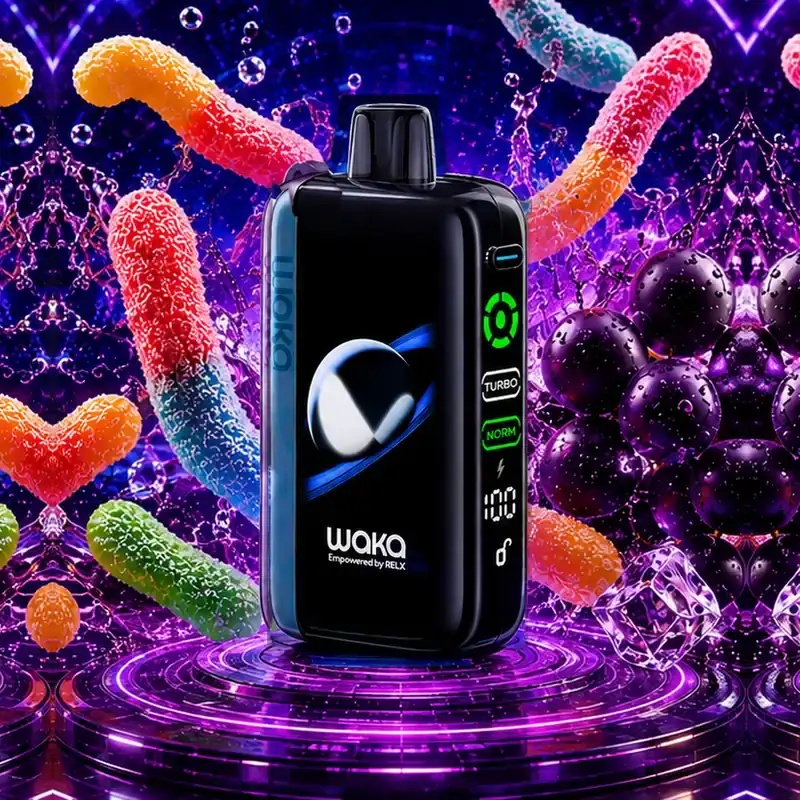 WAKA Jupiter 50K 50000 Züge Einweg Vape – Grape Gummy WAKA Jupiter 50K Grape Gummy