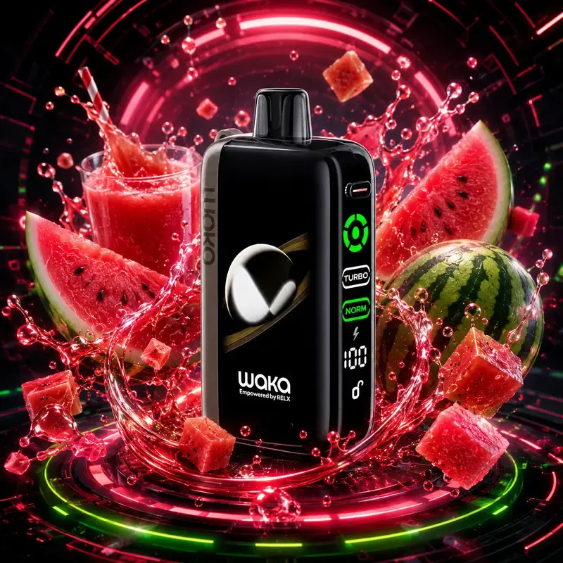 WAKA Jupiter 50K 50000 Züge Einweg Vape – Watermelon Chill WAKA Jupiter 50K Watermelon Chill
